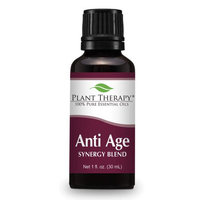Anti Age Synergy Essential Oil 30 ml 100% Pure, Undiluted, Therapeutic Blend of: Palmarosa, Rosalina, Copaiba Balsam, Frankincense, Frankincense carteri, Sandalwood, Neroli, Rose Absolute.