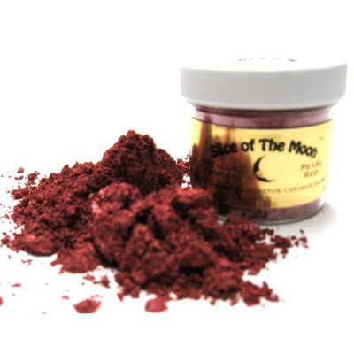 Slice of the Moon: Flashing Wine Red Mica Powder 1oz, Cosmetic Mica, Soap Making, Candle Making,Resin Dye, Lip Balm, Eye Liner Mica