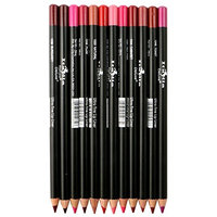 Italia Deluxe Ultra Fine Lip Liner set (Pack Of 12)