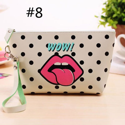 Women Handbag Case Printing Clutch Bag Coin Phone Purse Pouch Wallet Cute ECLNK