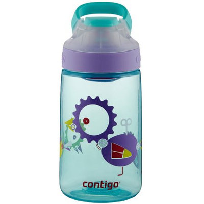 Contigo Auto Seal Gizmo Sip Kids Water Bottle, 14-Ounce, Ultramarine