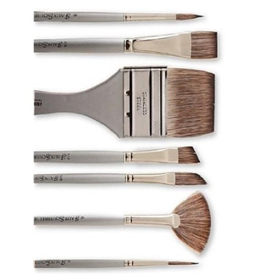 Dynasty Faux Squirrel Paint Brushes 4 round