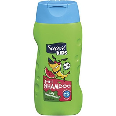 Suave Kids 2-in-1 Shampoo Wild Watermelon 12 oz (9 Pack)