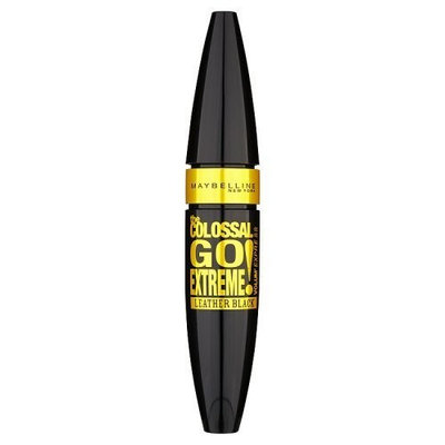 2 x Maybelline New York The Colossal Go Extreme Leather Black Mascara 9.5ml