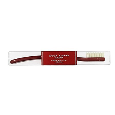 Acca Kappa Medium Pure Bristle Red Toothbrush