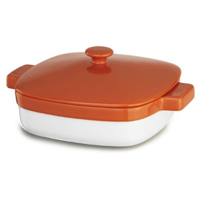 KitchenAid KBLR19CRPN Streamline Ceramic 1.9-Quart Casserole Bakeware - Persimmon