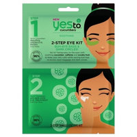 Yes To Cucumbers 2-Step Single Use Eye Kit Buh-Bye Bags & Dark Circles!