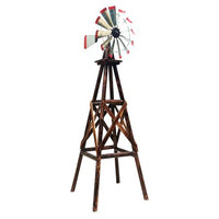 Char-Log TX93482 9' Windmill, Powder-Coated Finish