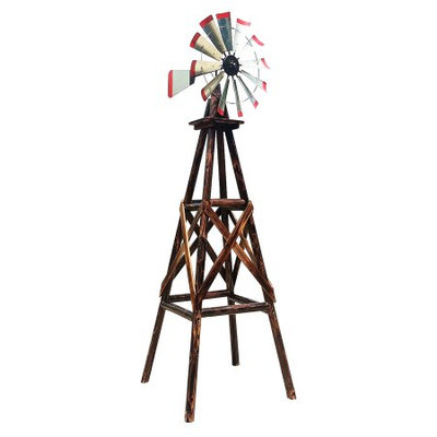 Char-Log TX93482 9' Windmill, Powder-Coated Finish
