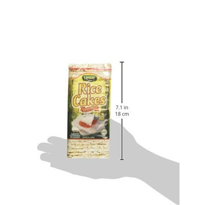 Landau Thin Cakes (Rice Cake Unsalted) 4.6 oz. Pack of 12