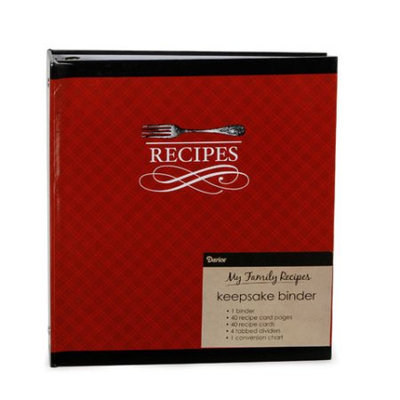 My Family Recipe Binder-Cutlery