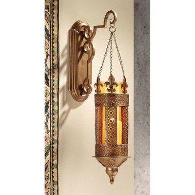 Design Toscano Kinnaird Castle Hanging Pendant Wall Sconce (Set of 2)