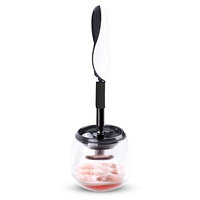 Aurora Collections Makeup Brush Cleaner (MiraCleaner - Black) - The Revolutionary Way To Clean And Dry Your Brushes in Seconds!