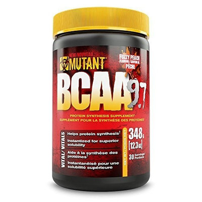 MUTANT BCAA Powder 9.7, Branched Chain Amino Acids with L-Arginine & Electrolytes for Muscle Building and Nitric Oxide Enhancement, Watermelon, 30 Servings