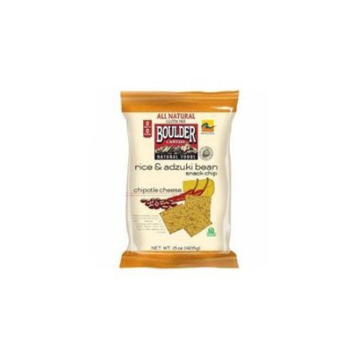 Boulder Canyon 28387 Chipotle Cheese Rice Bean Chip Gluten Free