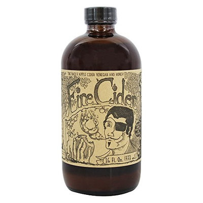 FIRE CIDER Apple Cider Vinegar and Honey Tonic | Original | 16 oz