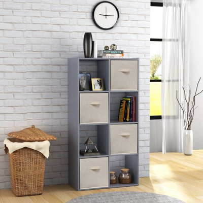 Mainstays 8 Cube Organizer, Multiple Colors