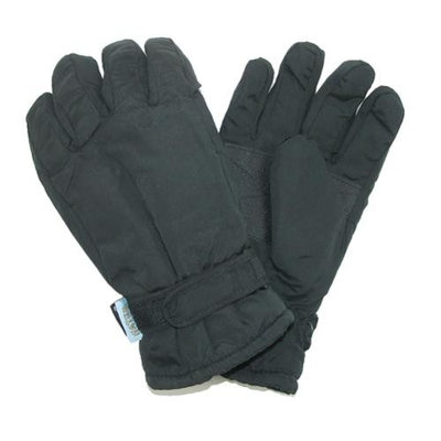 CTM Men's Waterproof Thinsulate and Fleece Lined Ski Gloves