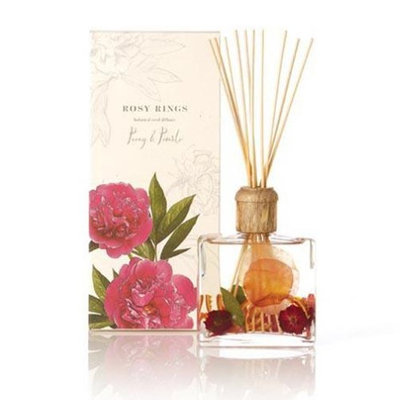 Rosy Rings Botanical Reed Diffuser 13 Oz. - Peony & Pomelo