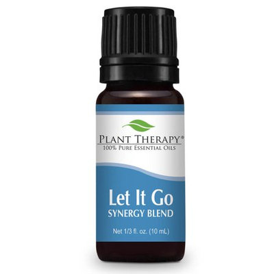 Let It Go Synergy Essential Oil Blend. 10 ml. 100% Pure, Undiluted, Therapeutic Grade. (Blend of: Tangerine, Orange, Ylang Ylang, Patchouli and Blue Tansy)