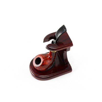 Skyway Barrington Tobacco Pipe Stand Holder - Cherry