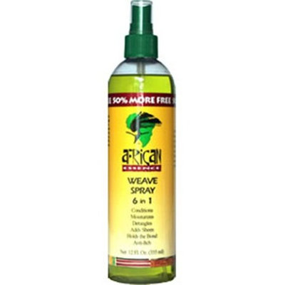 African Essence Weave Spray 6 in 1 - 12 Oz