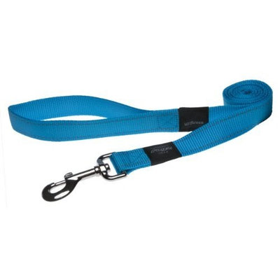 Rogz Utility Extra Large 1-Inch Reflective Lumberjack 6-ft Long Fixed Dog Lead