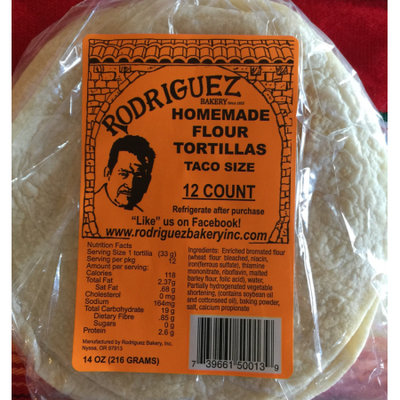Rodriguez Bakery Inc. Rodriguez Flour Tortillas 8