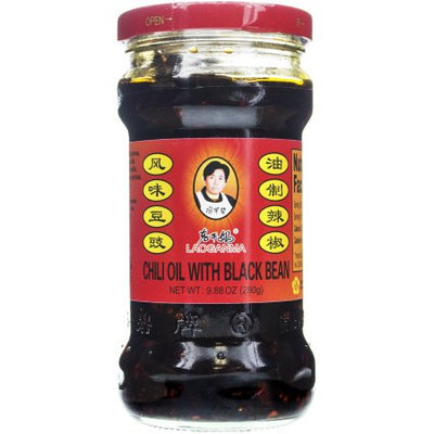 LAOGANMA Spicy Black Soybean in Jar 280g
