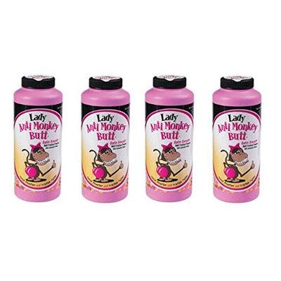 4 Pack LADY Anti Monkey Butt Powder w/ Calamine Powder 6oz