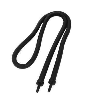 92cm Length Black Flexible Rubber Shell Air Curtain Bubble for Aquarium Tank