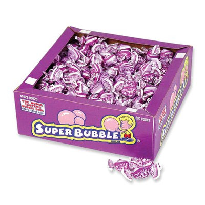 Super Bubble Bubble Gum, Grape Flavor, 54 Oz