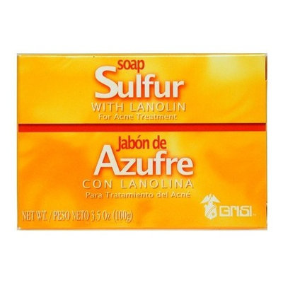 Sulfur Soap with Lanolin (4 pack)