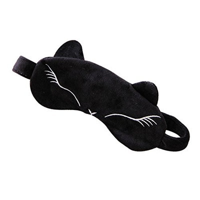 DJHbuy Cute Women Girls Plush Cartoon Fox Sleep Eye Mask Cover Blindf