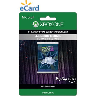 Incomm Plants vs. Zombies 2 455K Coins (Xbox One) (Email Delivery)