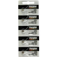 Energizer 379 - SR521 Silver Oxide Button Battery 1.55V - 5 Pack + FREE SHIPPING!