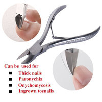 Toenail Clipper Cutter Professional Nail Nipper for Thick and Ingrown Toenails Surgical Steel Grade Premium Quality Stainless Steel 5