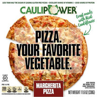 CAULIPOWER Margherita Cauliflower Crust Pizzas, Gluten Free, Non-GMO, Lower Carb (4 Pack)