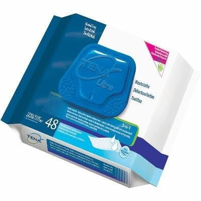 Tena 64608 Ultra Pre-Moistened Textured Washcloths 576/Case