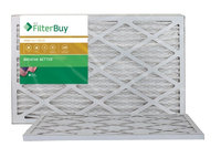 AFB Gold MERV 11 13x25x1 Pleated AC Furnace Air Filter. Filters. 100% produced in the USA. (Pack of 2)