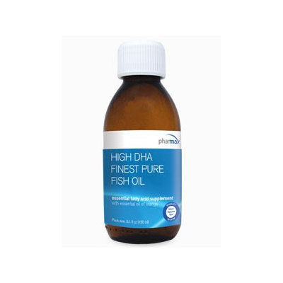 Pharmax - High DHA Finest Pure Fish Oil Natural Orange Flavor - 5.1 oz.