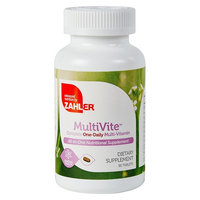 Zahler MultiVite, High Potency Complete One Daily MULTIVITAMIN, Natural Potent All In One Nutritional Supplement Containing essential Vitamins Minerals and Nutrients, Certified Kosher, 90 Tablets