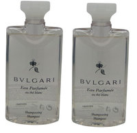 Bvlgari White Tea au the blanc Shampoo lot of 2.5oz Total of 5oz (Pack of 2)