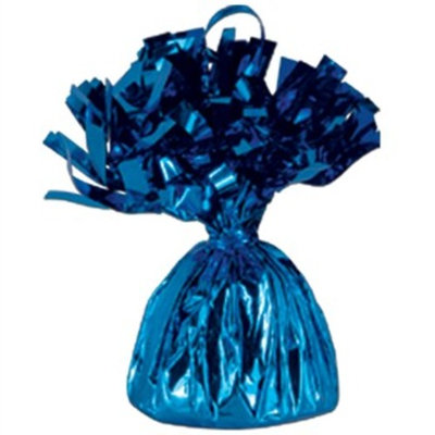 Peacock Blue Small Holographic Balloon Weight