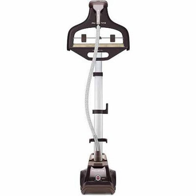 Refurbished Rowenta Master Valet Full-Size Garment Steamer with Exclusive Roll and Press Support, Brown