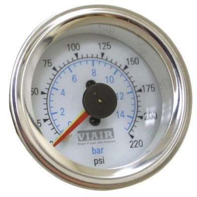 VIAIR 90081 Dual Needle - White Face