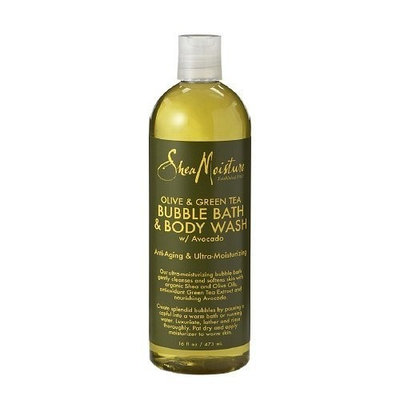 SheaMoisture Olive & Green Tea Bubble Bath & Body Wash?6 Ounces by Shea Moisture