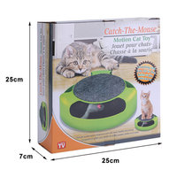 Funny Cats Toy Mouse Chase Playing Toy Pet Exercise Training Scratching Pad