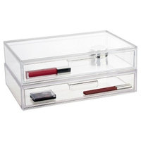 US Acrylic Audrey Cosmetic Organizer Standard Drawer - 2pk