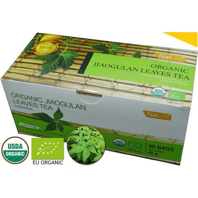 Organic Jiaogulan Gynostemma Leaves Tea 30 Bags Certified USDA Organic